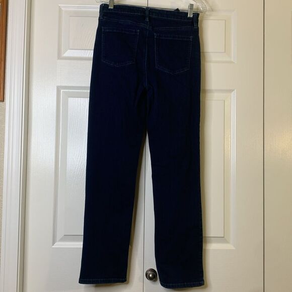 Buffalo David Bitton Women's ALYSSA, Navy Straight Leg Jeans, size 4 - Picture 3 of 13